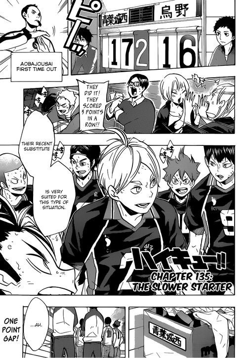 Haikyuu!! chapter 135 page 2