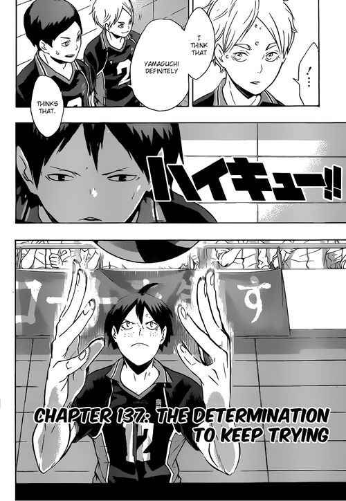 Haikyuu!! chapter 137 page 3