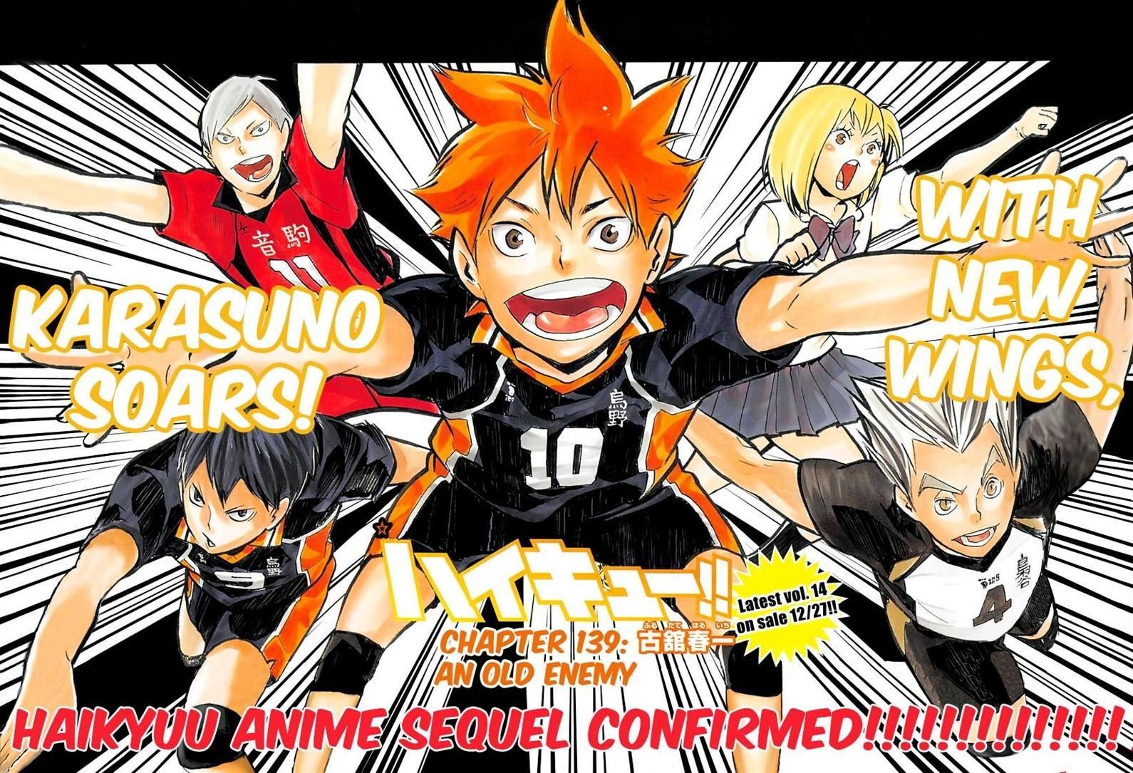 Haikyuu!! chapter 139 page 1