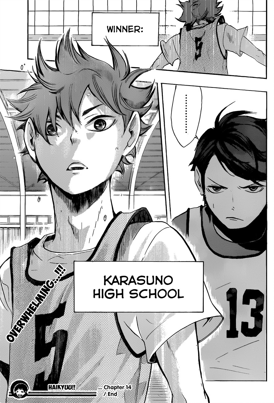 Haikyuu!! chapter 14 page 20