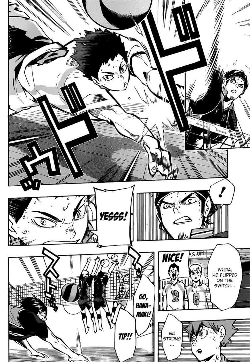 Haikyuu!! chapter 144 page 4