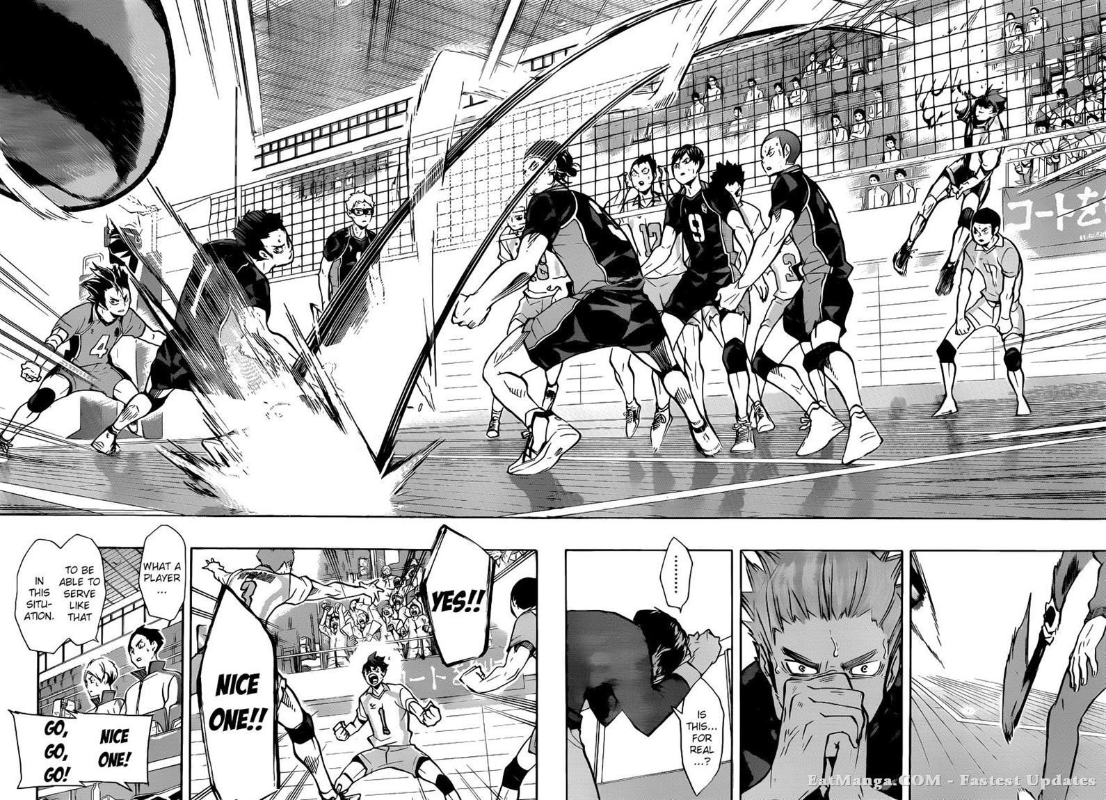 Haikyuu!! chapter 144 page 8