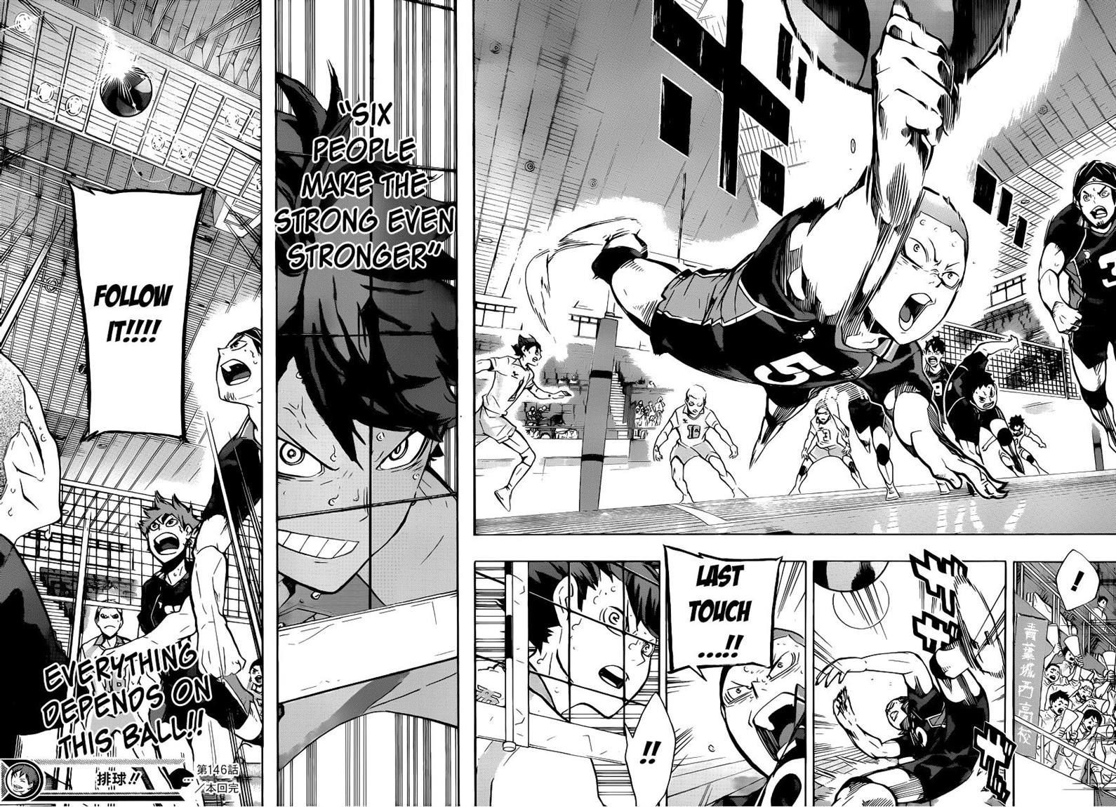 Haikyuu!! chapter 146 page 15
