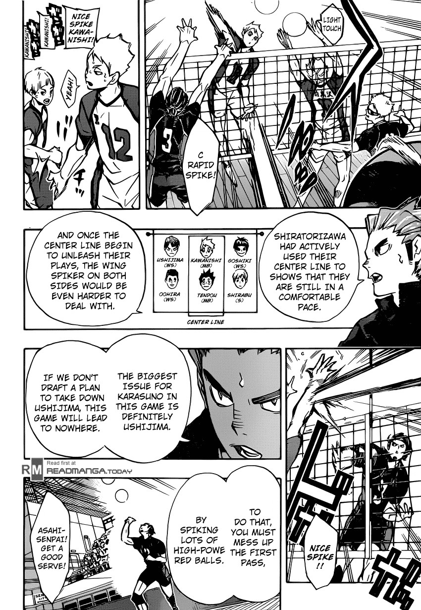 Haikyuu!! chapter 155 page 12