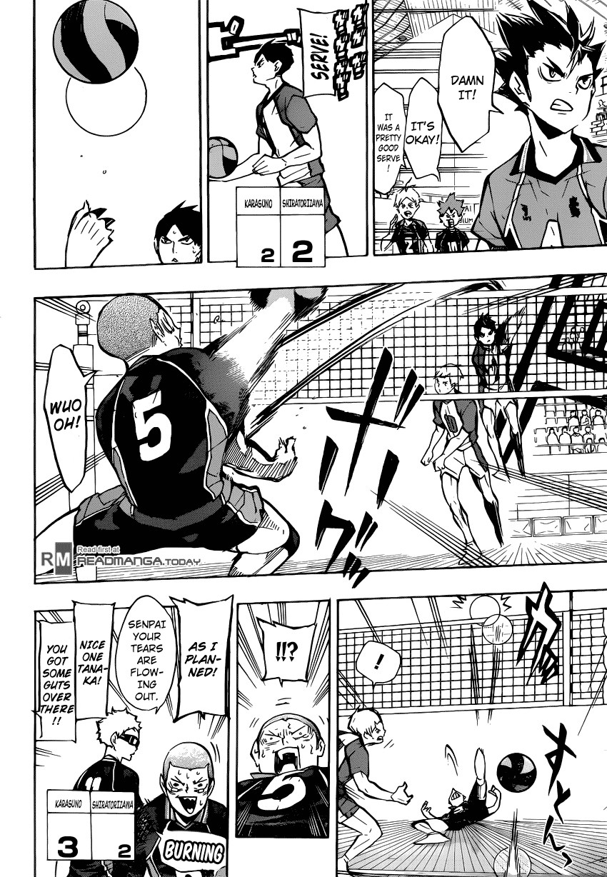 Haikyuu!! chapter 155 page 14
