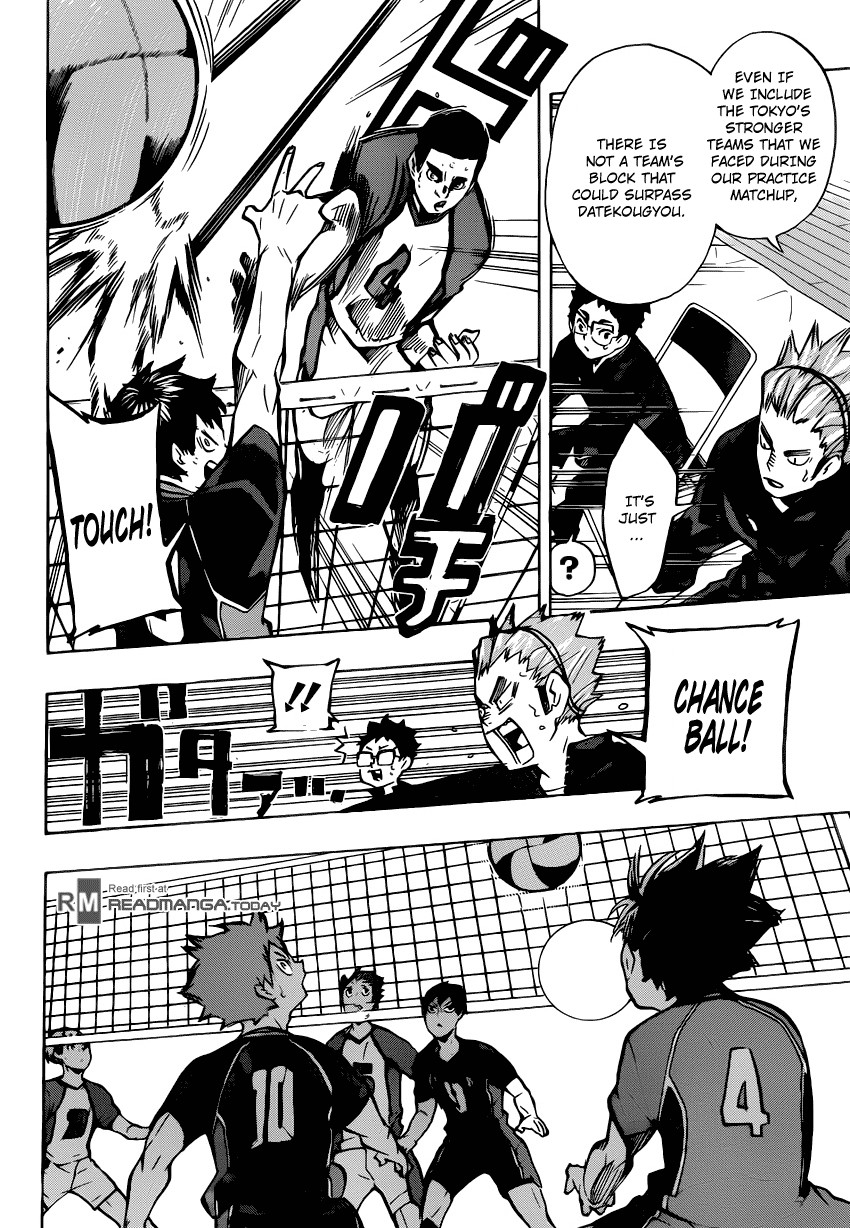 Haikyuu!! chapter 155 page 16
