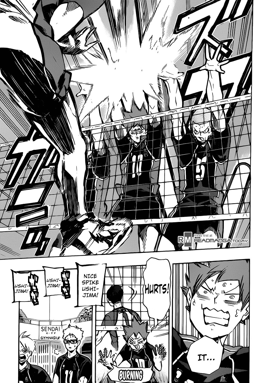 Haikyuu!! chapter 155 page 3