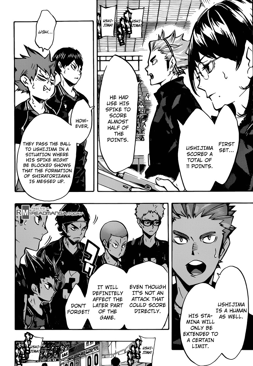 Haikyuu!! chapter 155 page 8