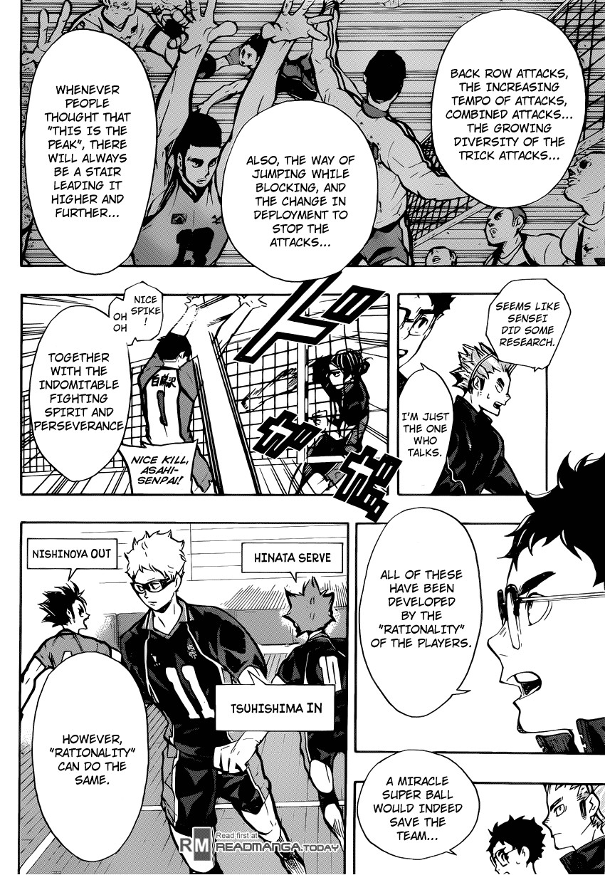 Haikyuu!! chapter 157 page 10