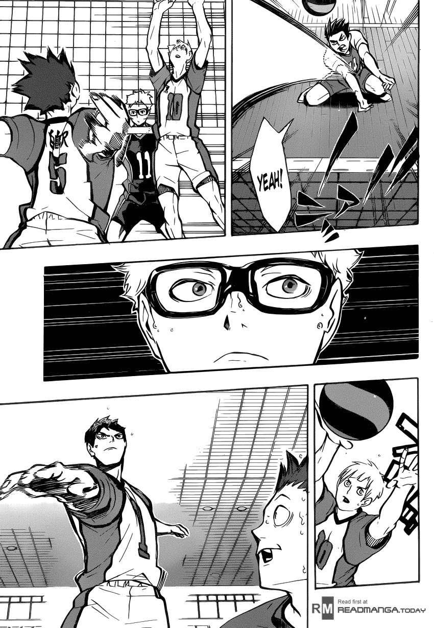 Haikyuu!! chapter 157 page 15