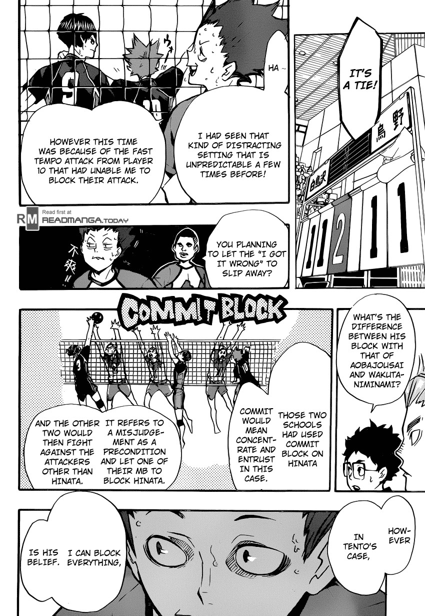 Haikyuu!! chapter 157 page 4