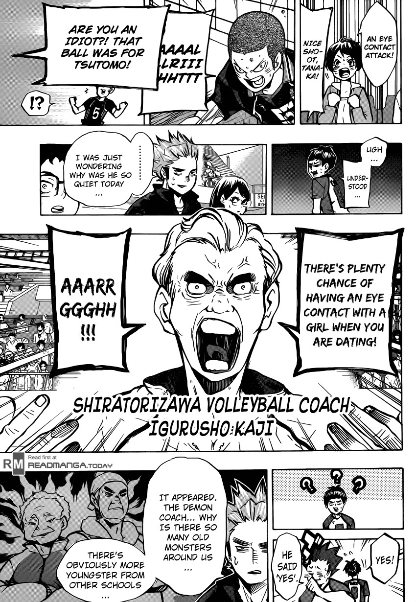 Haikyuu!! chapter 158 page 6