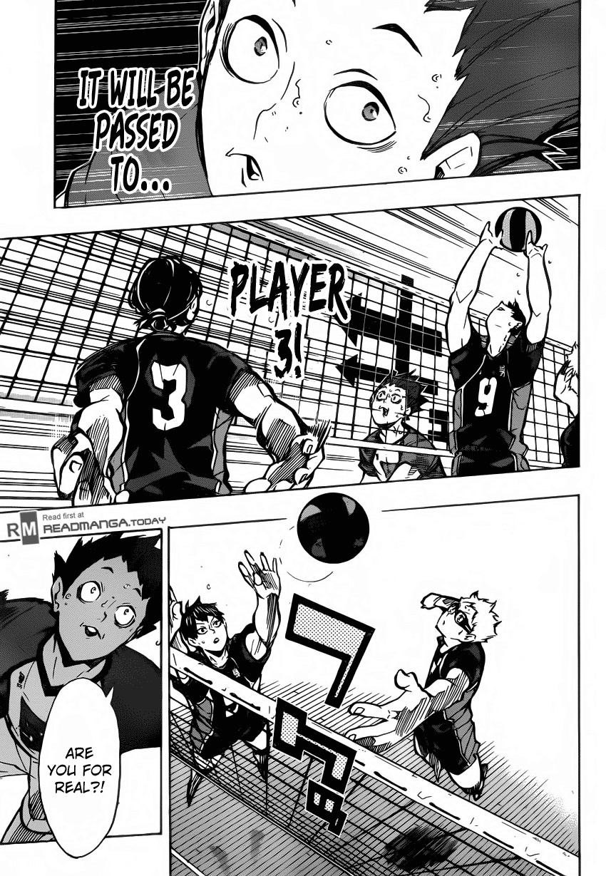 Haikyuu!! chapter 159 page 15