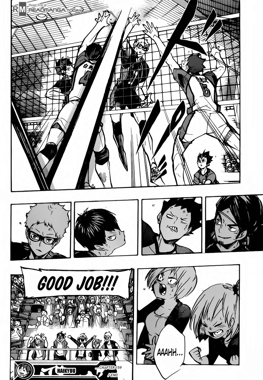 Haikyuu!! chapter 159 page 16
