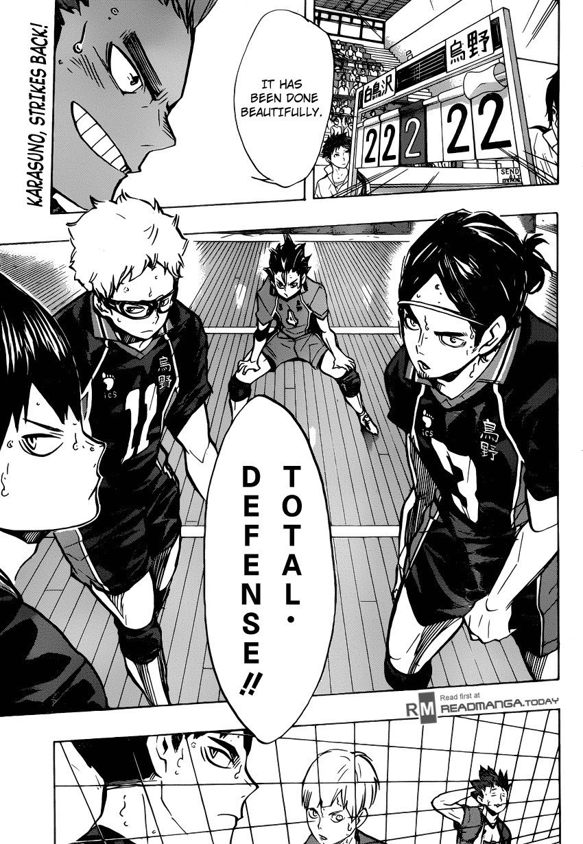Haikyuu!! chapter 159 page 17