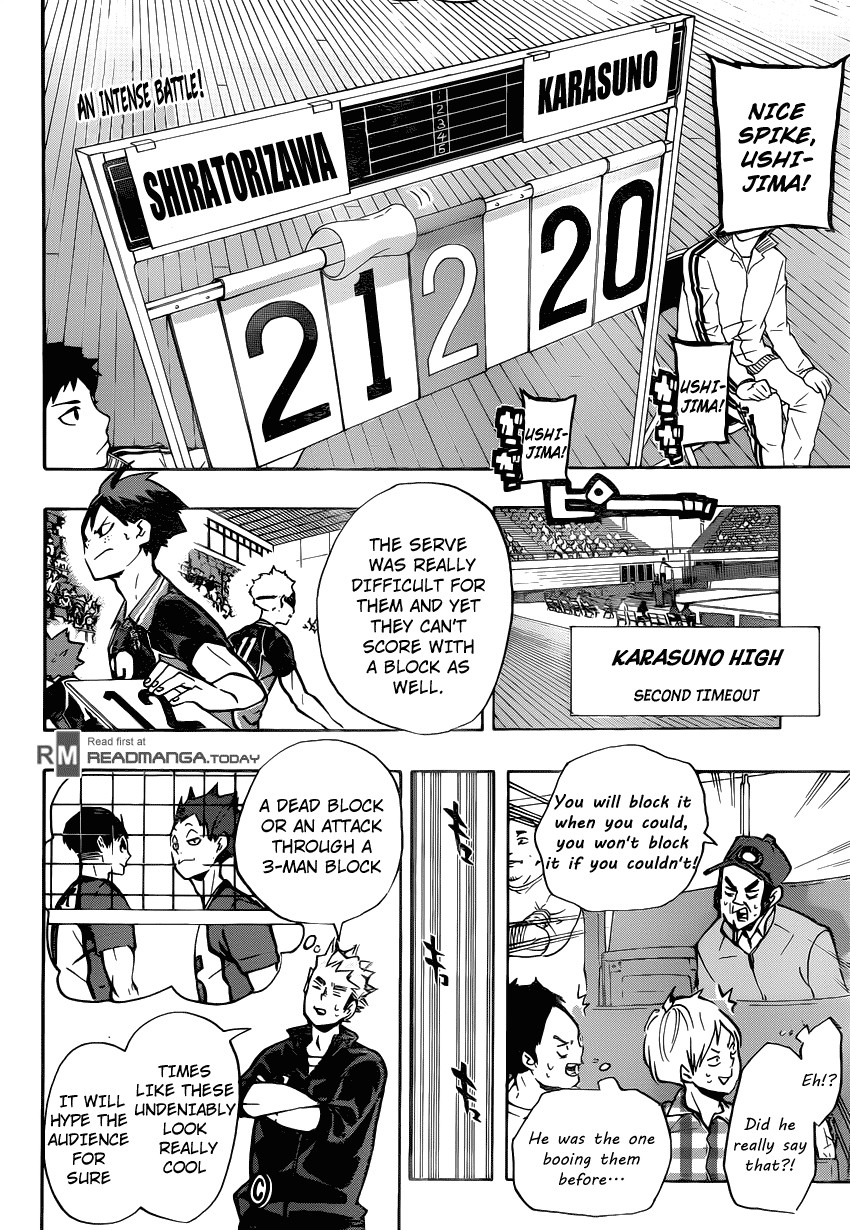 Haikyuu!! chapter 159 page 2