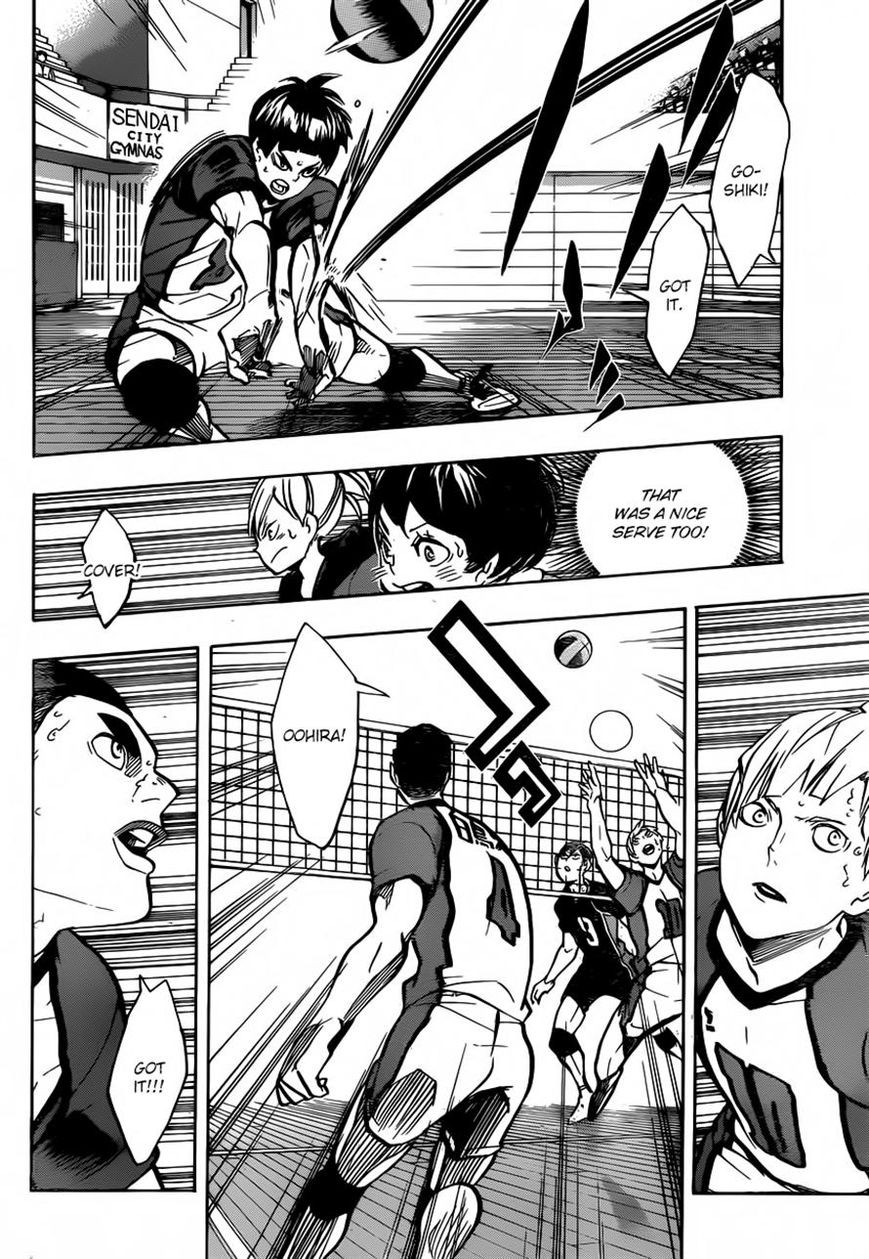 Haikyuu!! chapter 160 page 8