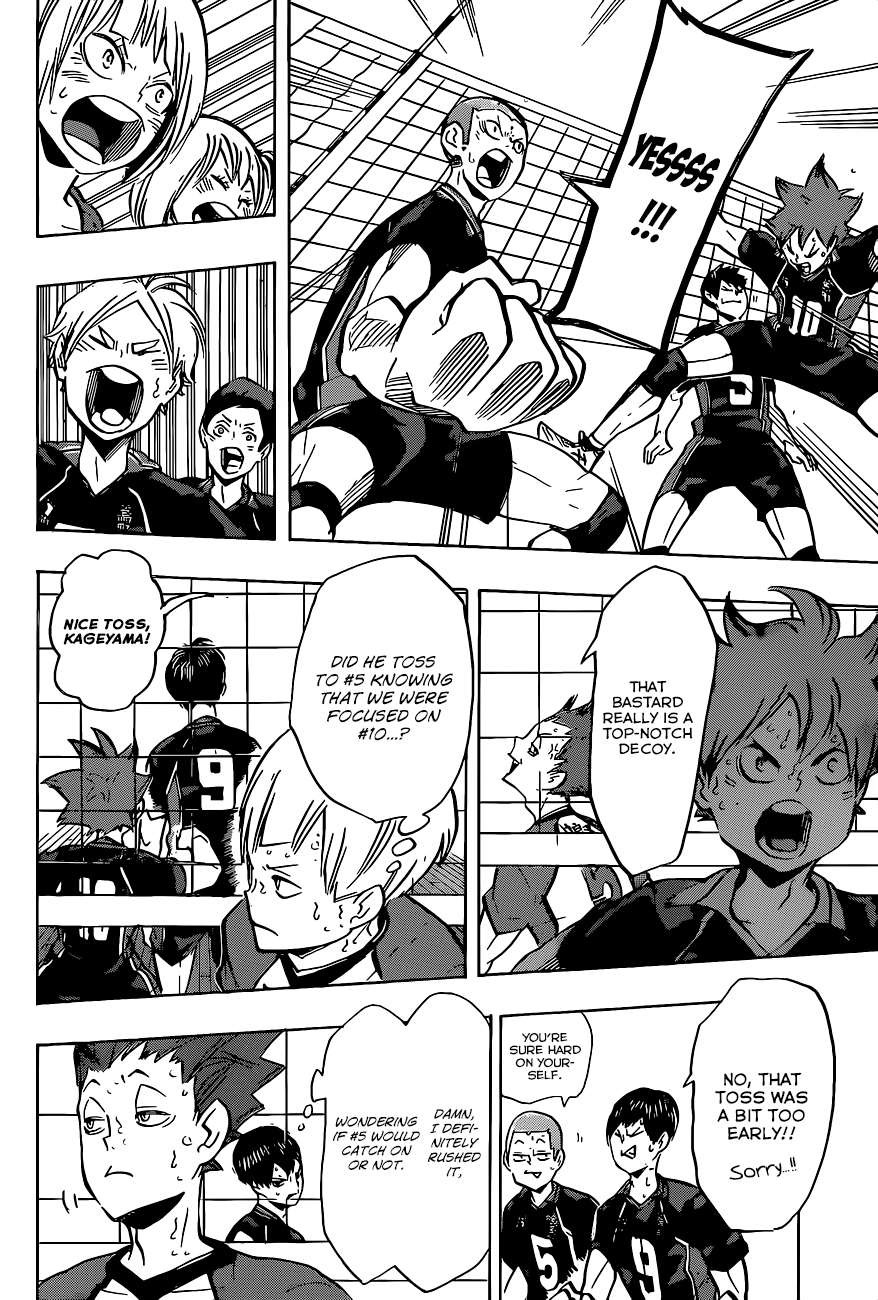 Haikyuu!! chapter 161 page 17
