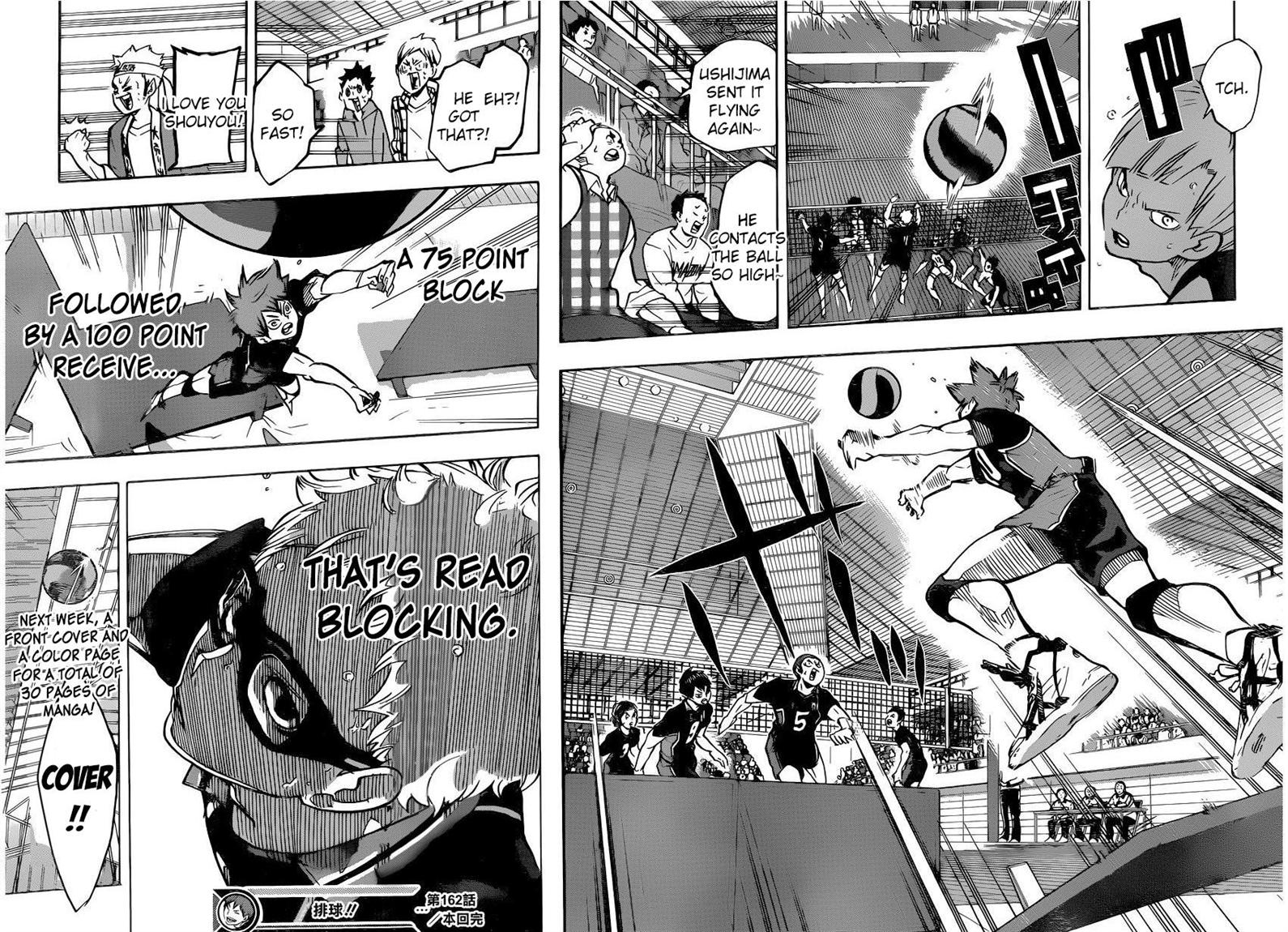 Haikyuu!! chapter 162 page 18