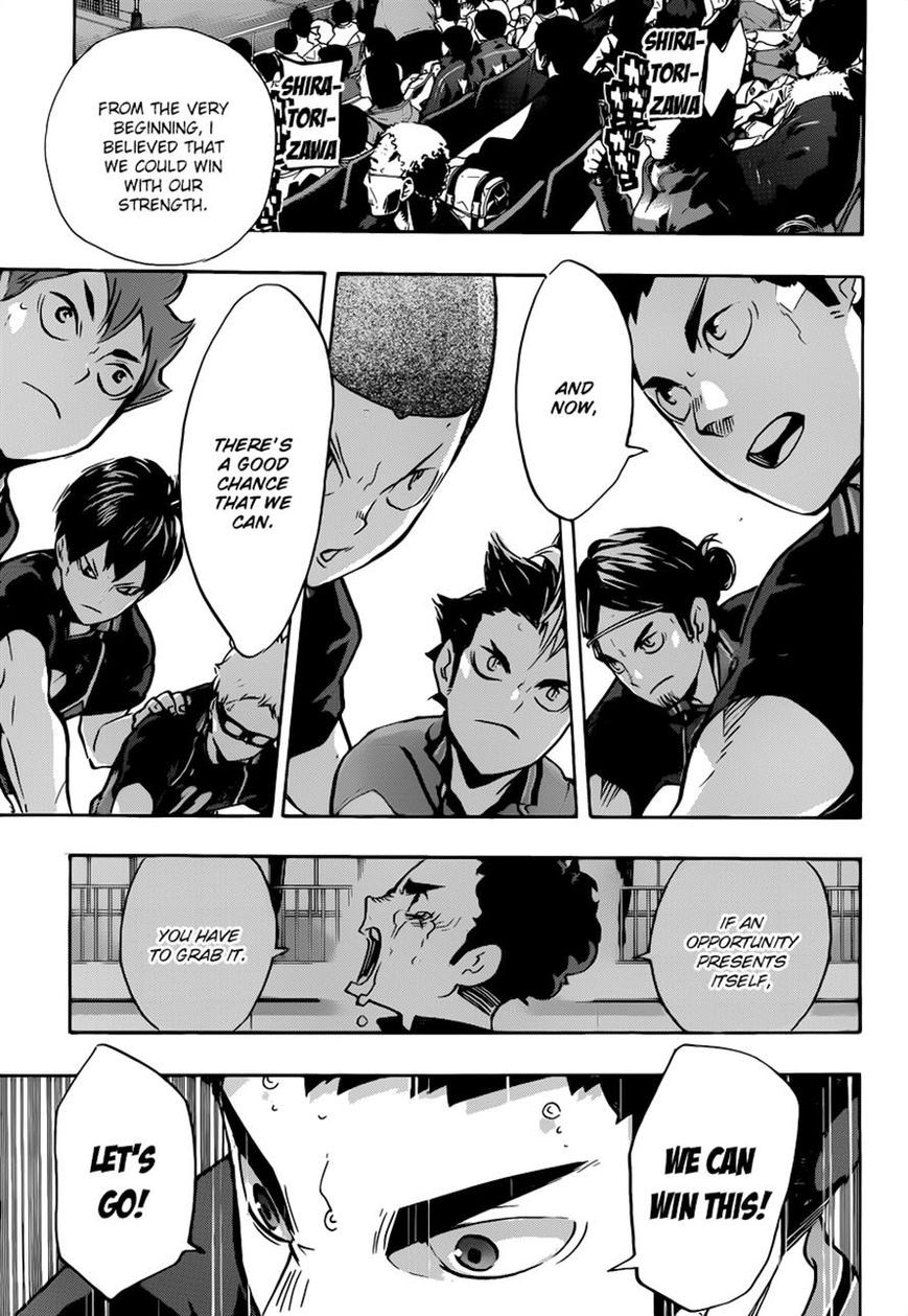Haikyuu!! chapter 164 page 17