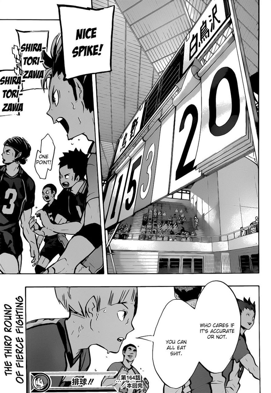 Haikyuu!! chapter 164 page 19