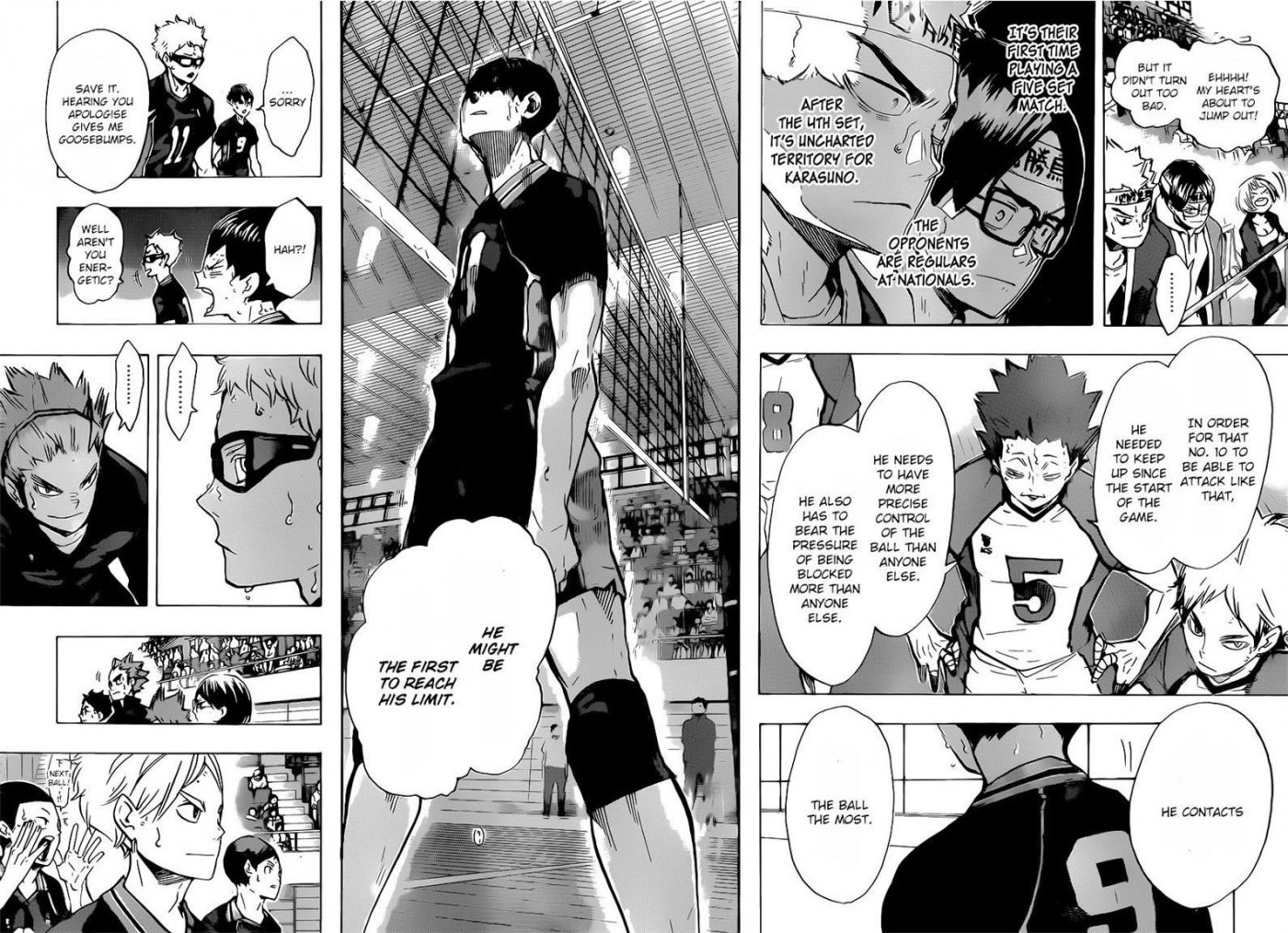 Haikyuu!! chapter 172 page 10