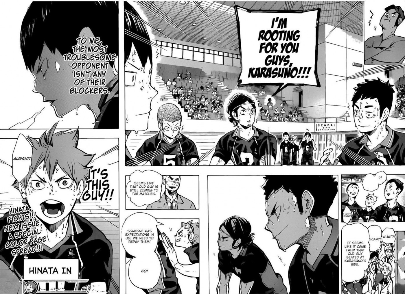Haikyuu!! chapter 173 page 17