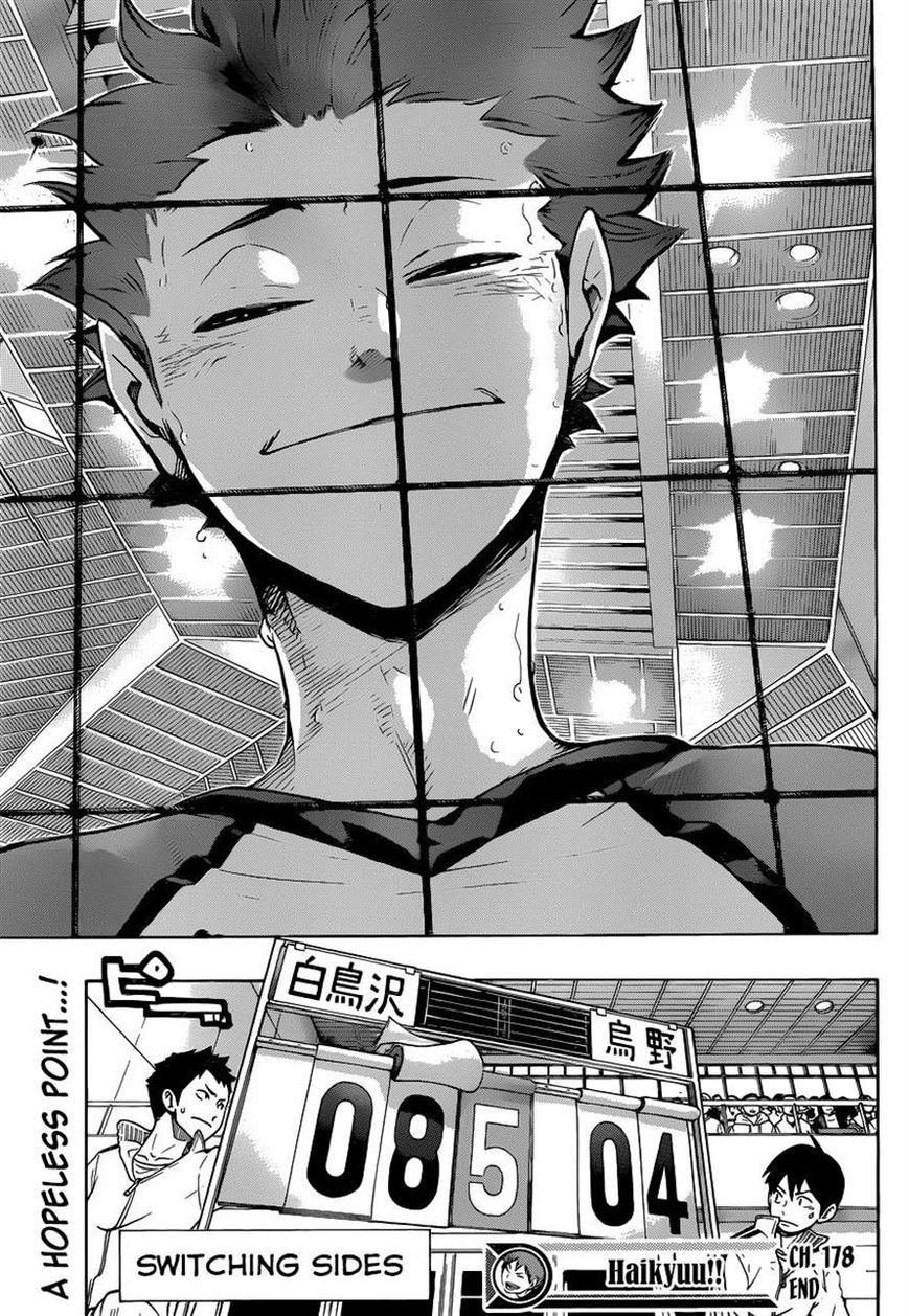 Haikyuu!! chapter 178 page 18