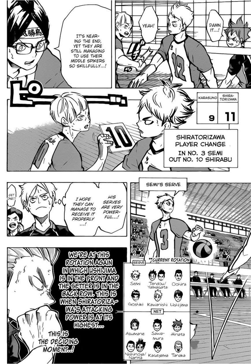 Haikyuu!! chapter 181 page 6