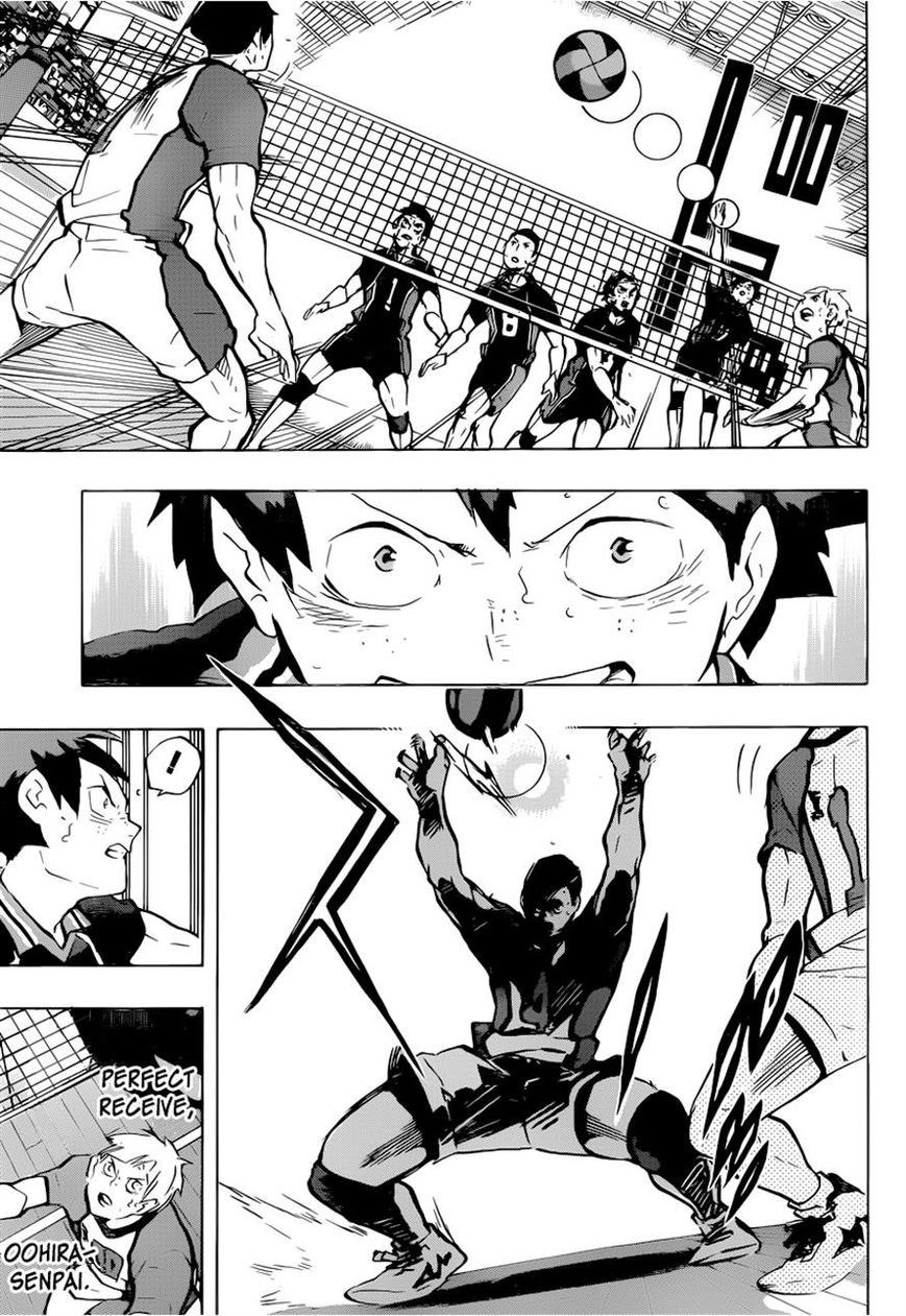Haikyuu!! chapter 182 page 15