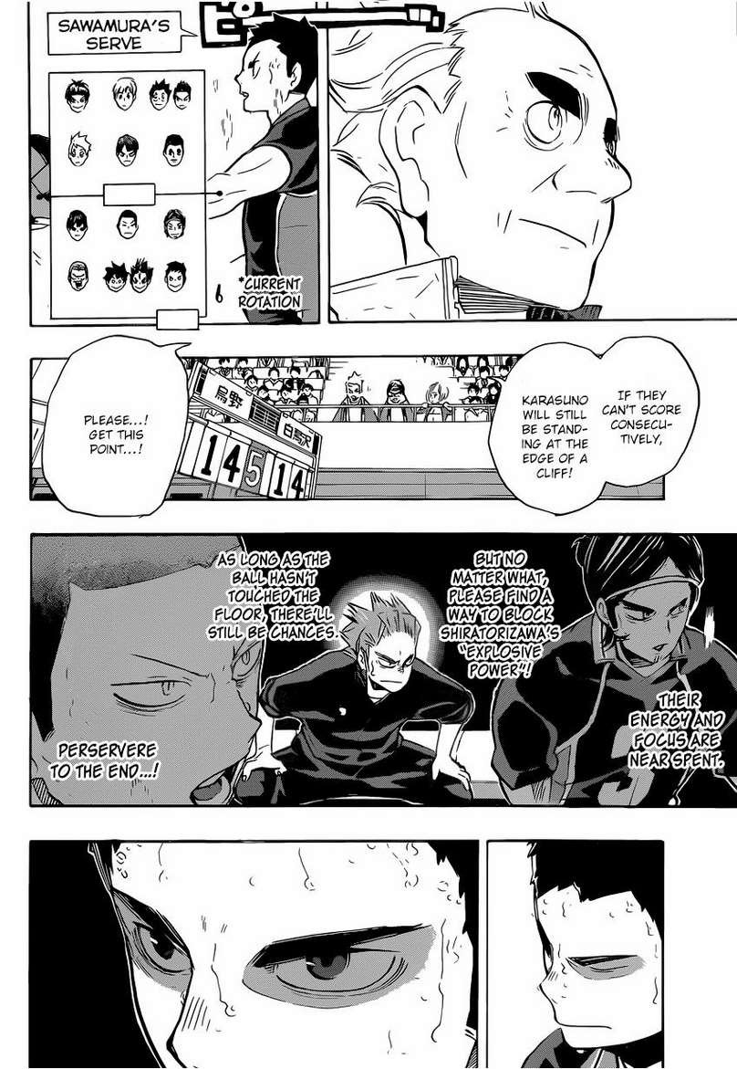 Haikyuu!! chapter 183 page 9