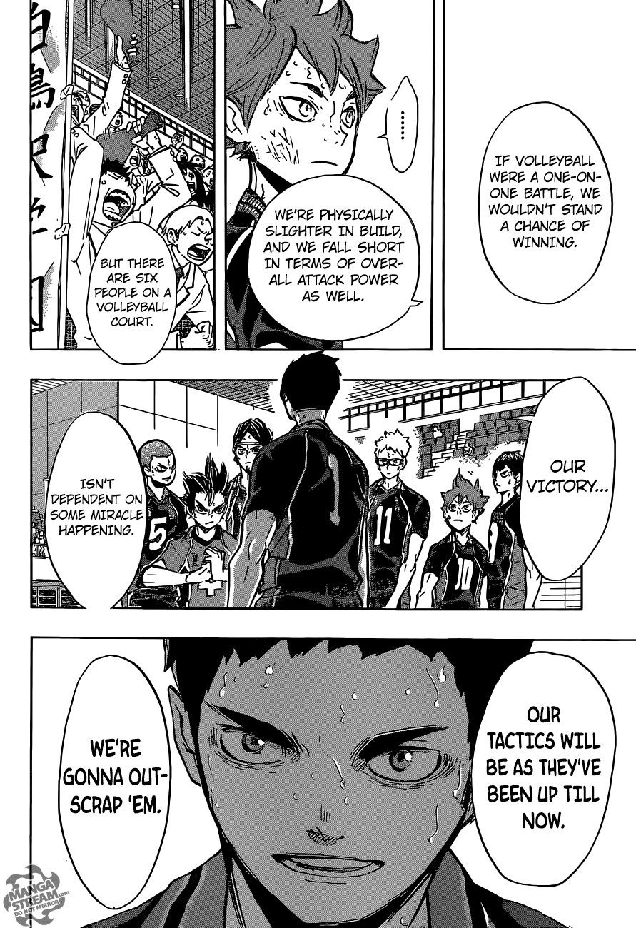 Haikyuu!! chapter 185 page 17