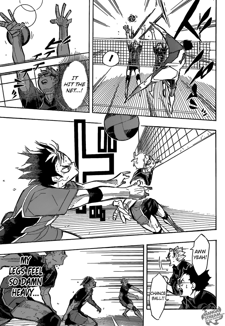 Haikyuu!! chapter 185 page 8