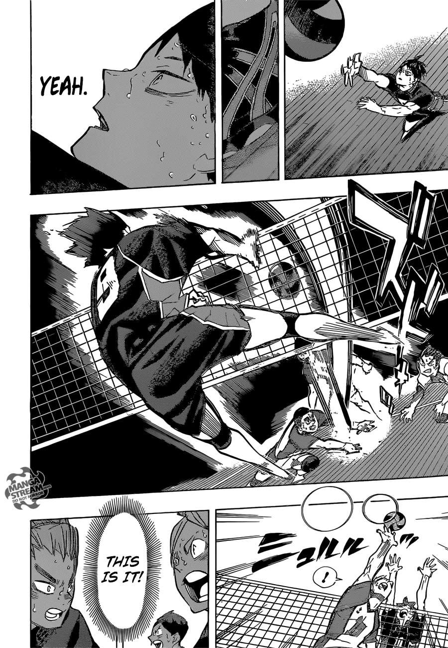 Haikyuu!! chapter 186 page 15