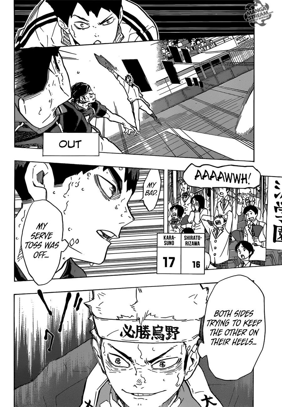 Haikyuu!! chapter 186 page 6