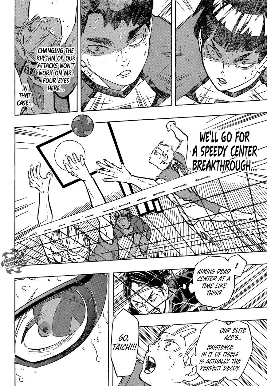 Haikyuu!! chapter 187 page 14