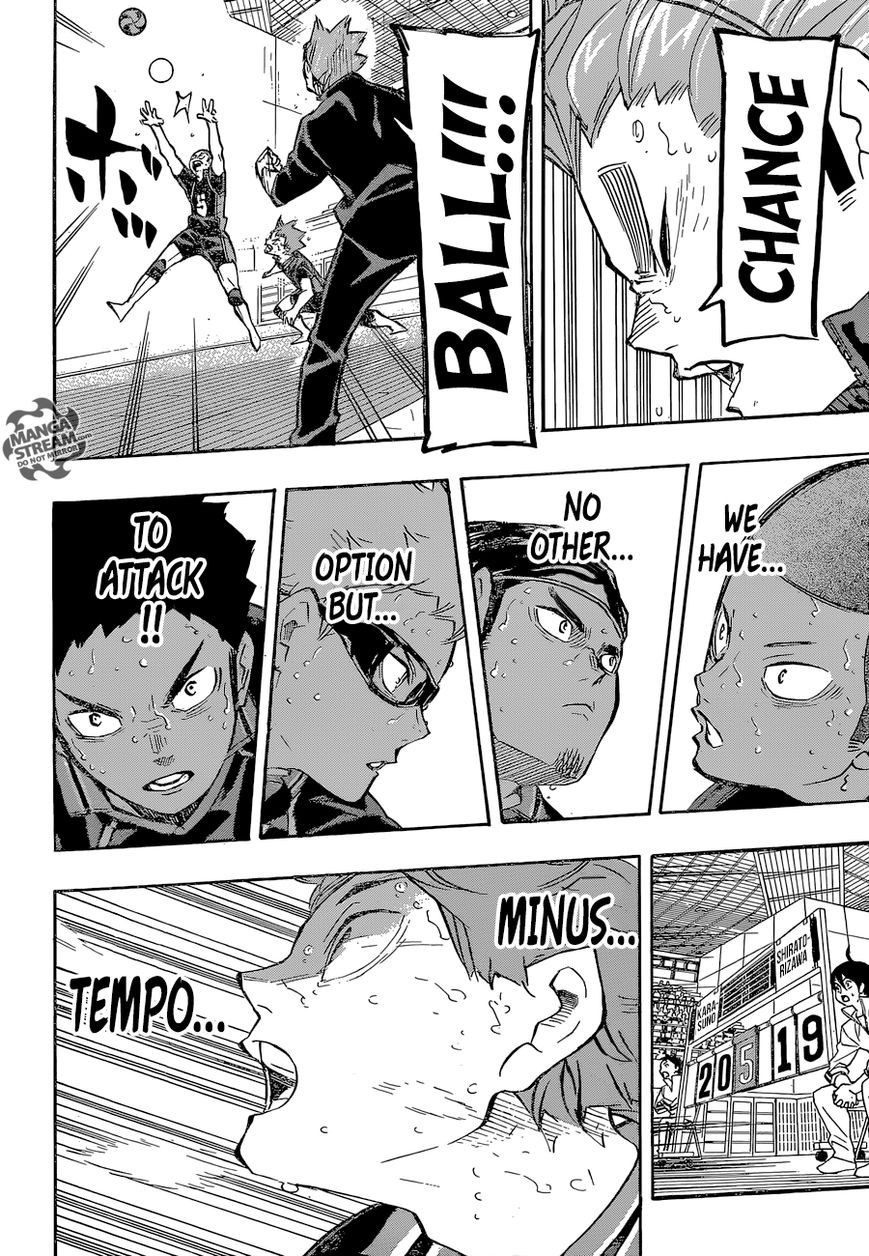 Haikyuu!! chapter 187 page 19