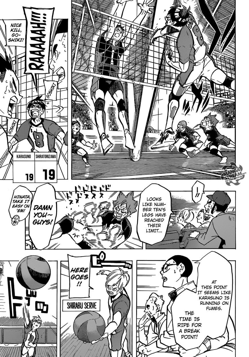 Haikyuu!! chapter 187 page 6
