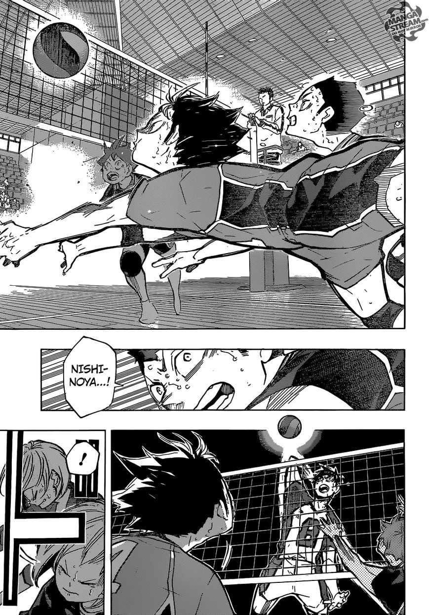 Haikyuu!! chapter 187 page 8