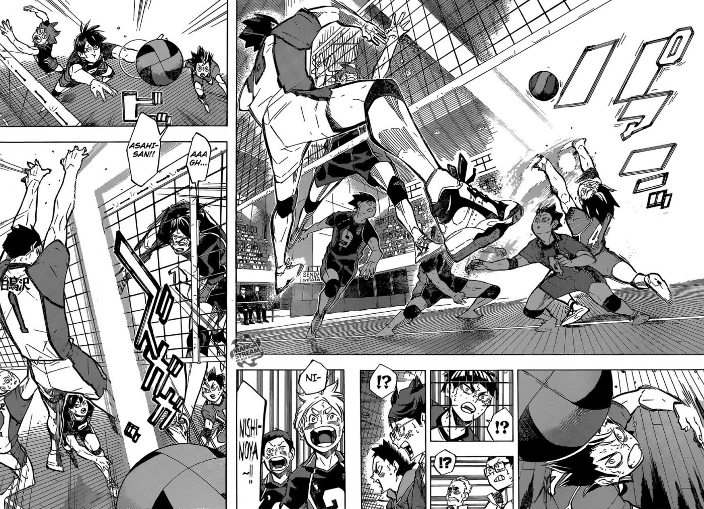Haikyuu!! chapter 187 page 9