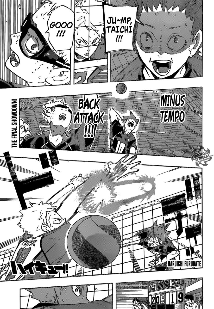 Haikyuu!! chapter 188 page 1