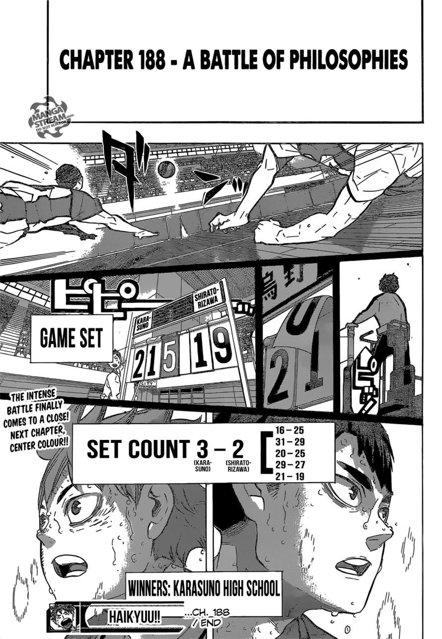 Haikyuu!! chapter 188 page 17