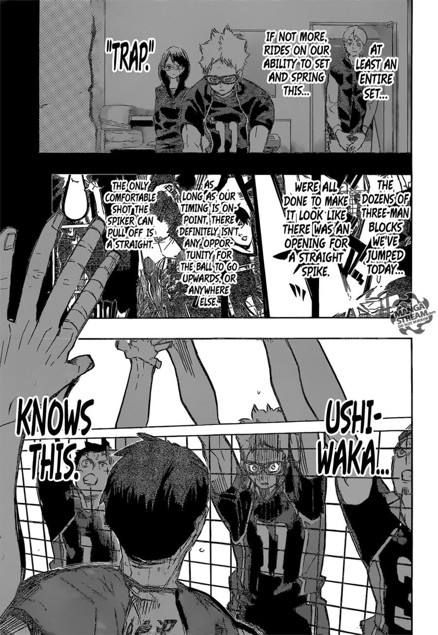 Haikyuu!! chapter 188 page 8