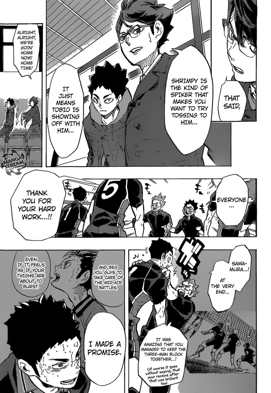 Haikyuu!! chapter 189 page 10
