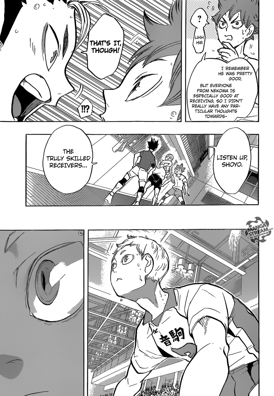 Haikyuu!! chapter 191 page 18