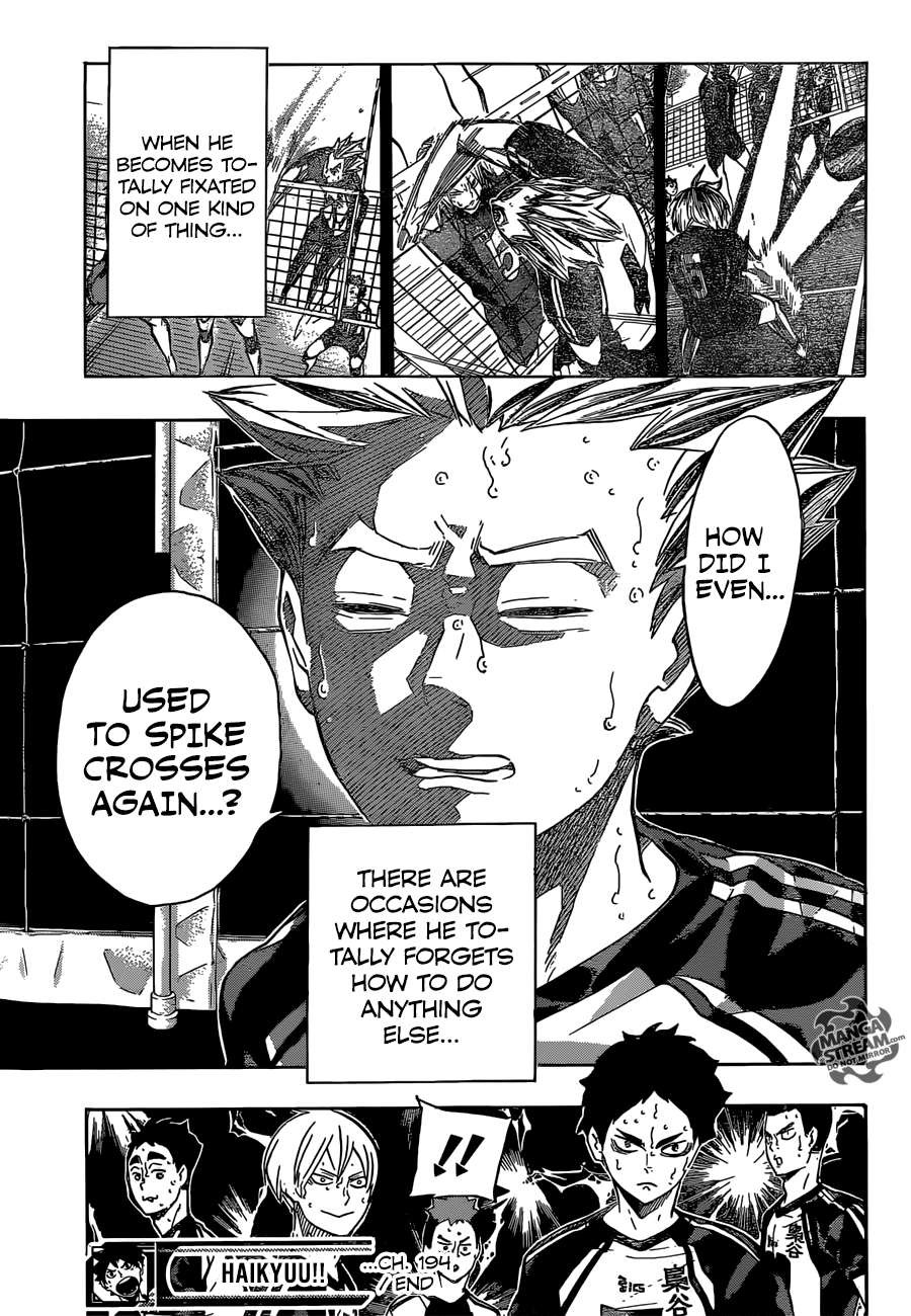 Haikyuu!! chapter 194 page 21