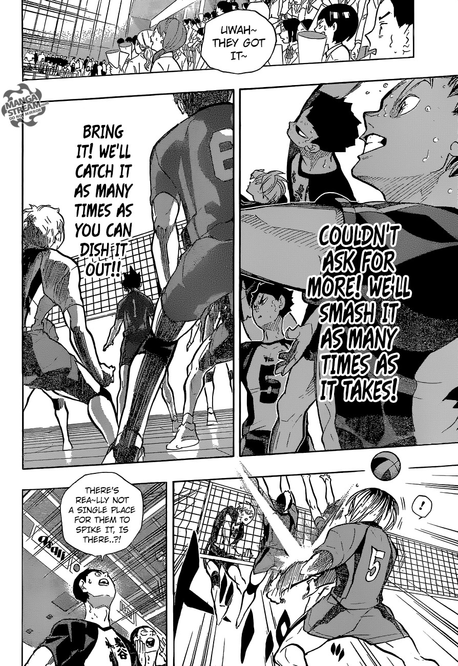 Haikyuu!! chapter 195 page 14