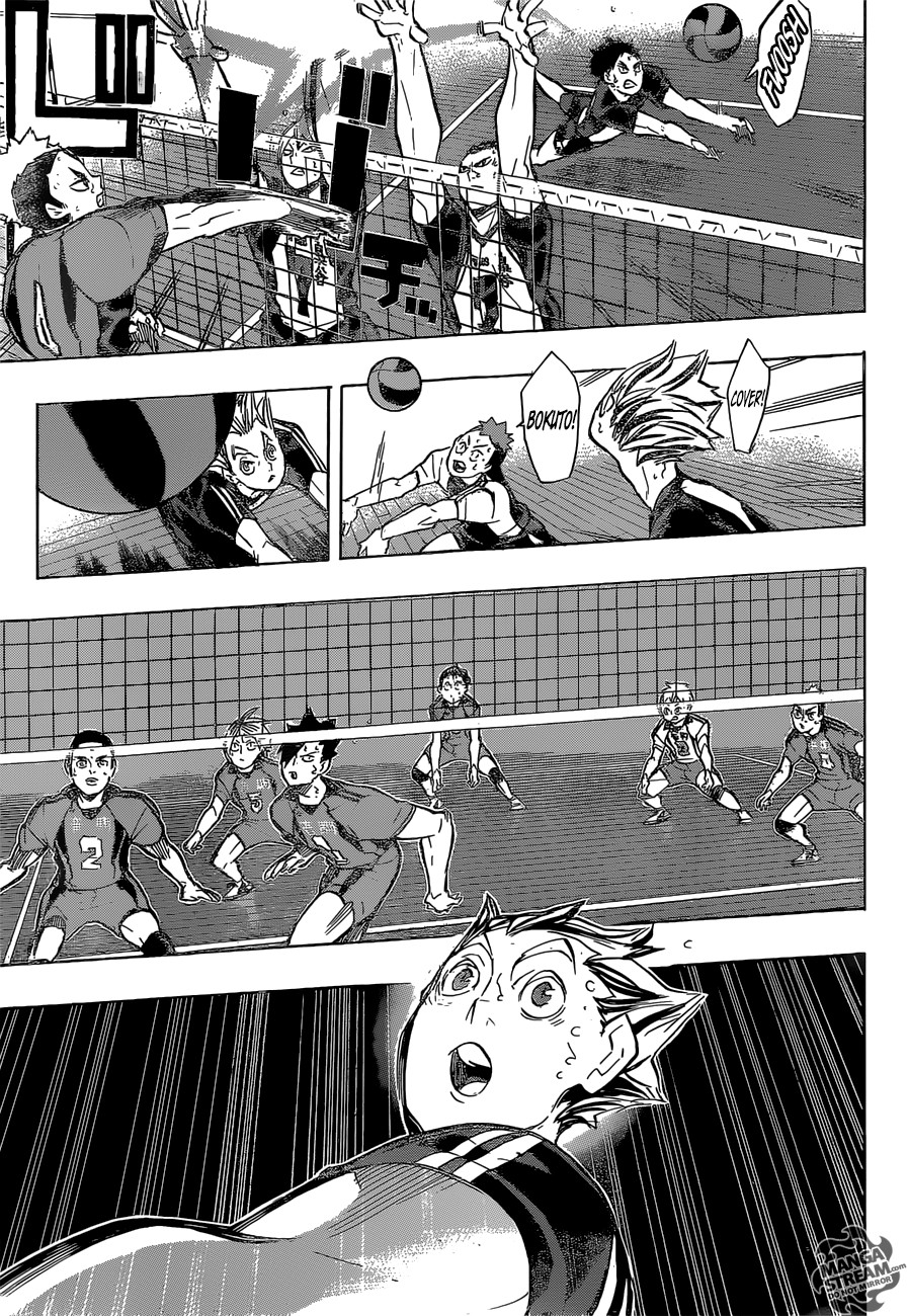Haikyuu!! chapter 195 page 15