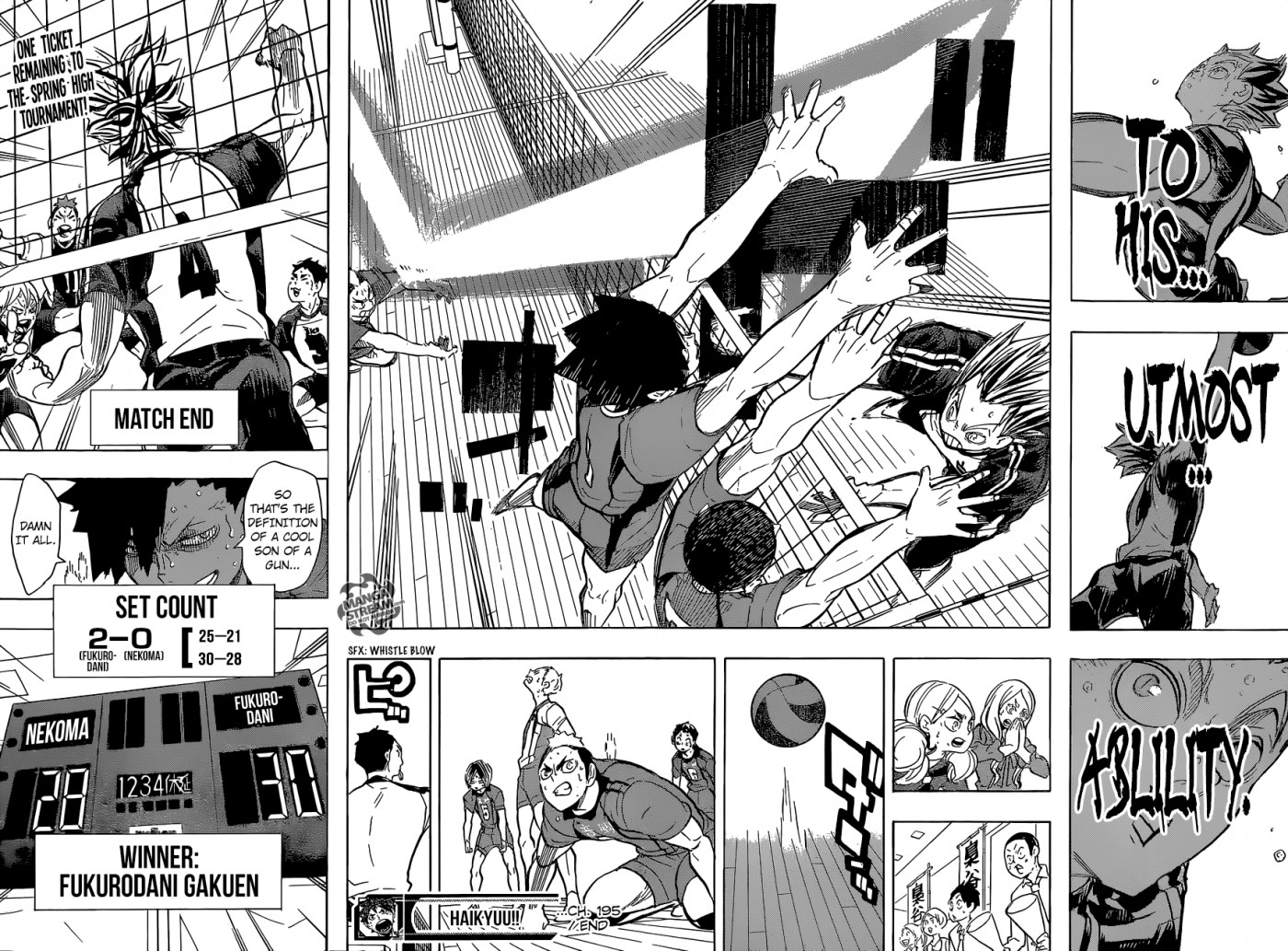 Haikyuu!! chapter 195 page 19