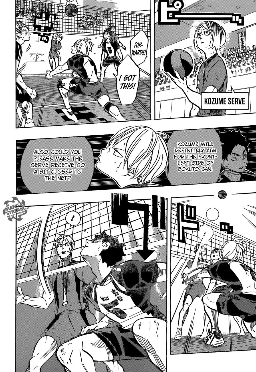 Haikyuu!! chapter 195 page 7